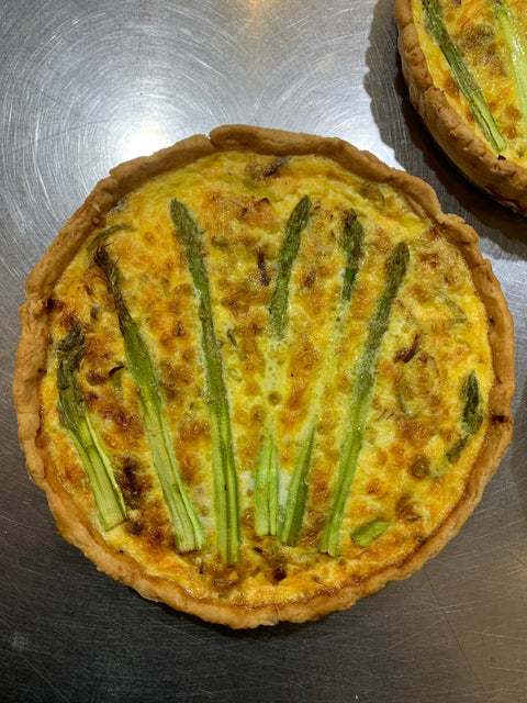 Recipe: Asparagus Gruyere Quiche
