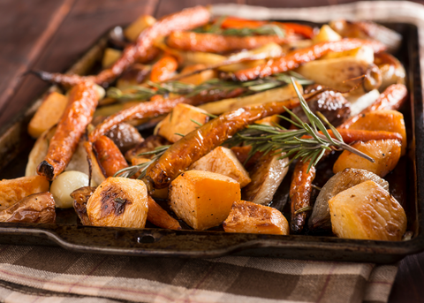 Herbed Roasted Root Vegetables