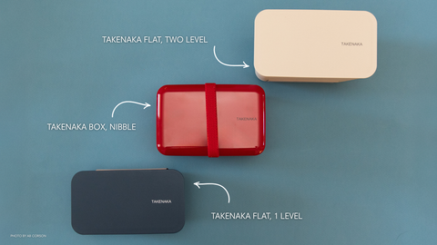 Takenaka Bento Boxes and Cutlery